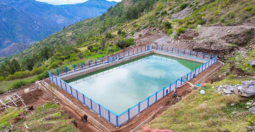 Proyecto de riego en Uranmarca garantizará agua para 1300 productores