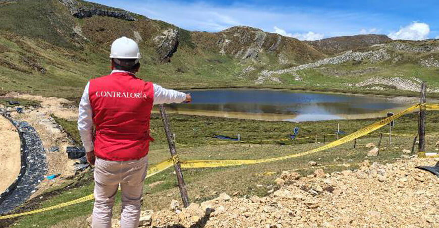 Contraloría alerta riesgos en obra de la represa de Arin valorizada en más de S/27.8 millones Áncash Perú