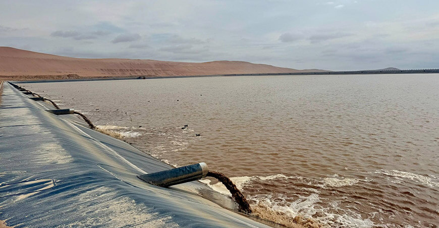 Lluvias permiten alcanzar hasta el 50 % de la capacidad de los reservorios de Cerro Blanco Tacna Perú