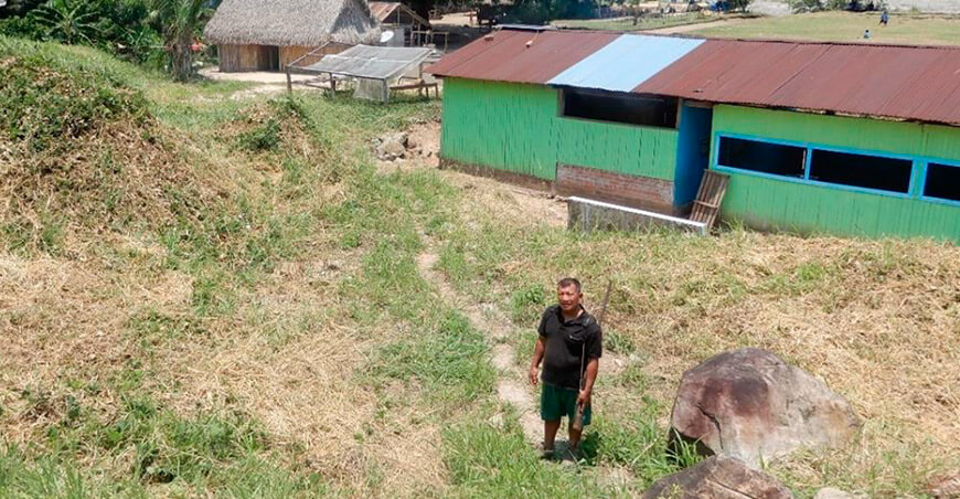 Ingemmet recomienda la reubicación de la comunidad nativa Buenos Aires por alto riesgo de deslizamientos e inundaciones Río Tambo Junín Perú