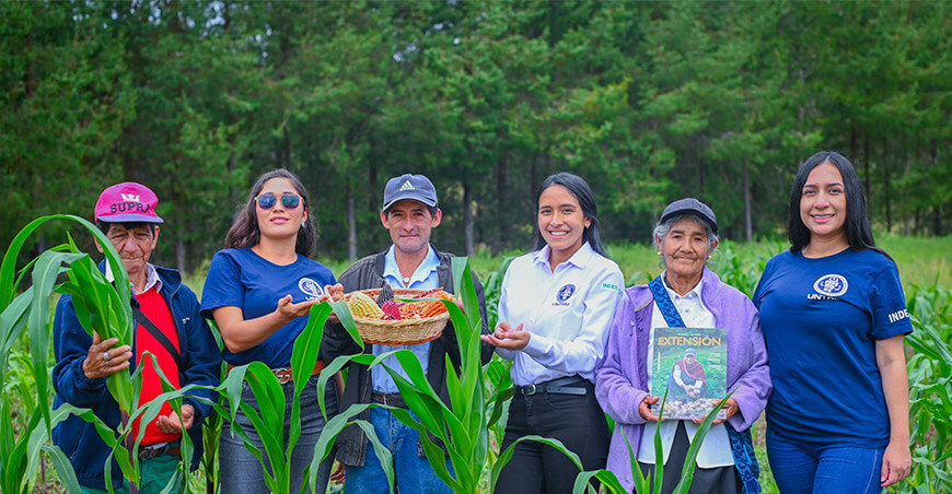 UNTRM inaugura Estación Experimental Lonya Chico e inicia actividades de investigación y transferencia tecnológica cultivo de maíz papas nativas Perú