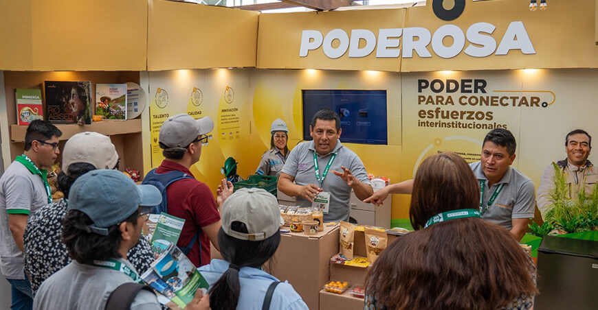 Minera Poderosa y Asociación Pataz estuvieron presentes en Agrofest Trujillo