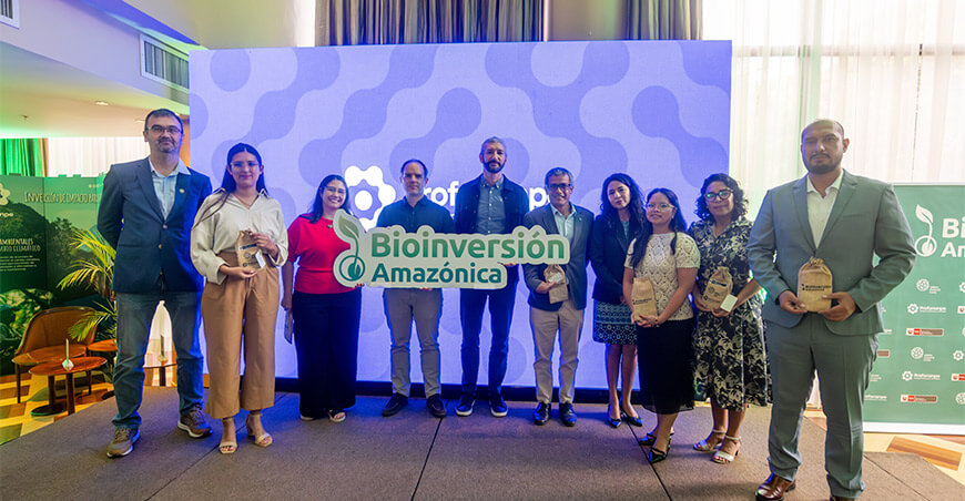 financiar bionegocios que contribuyan a conservar la Amazonía peruana Profonanpe Perú