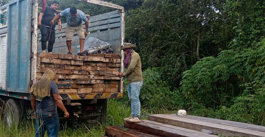 Madre de Dios: Incautaron cerca de 10 000 pies tablares de madera en operativo en zona fronteriza con Bolivia