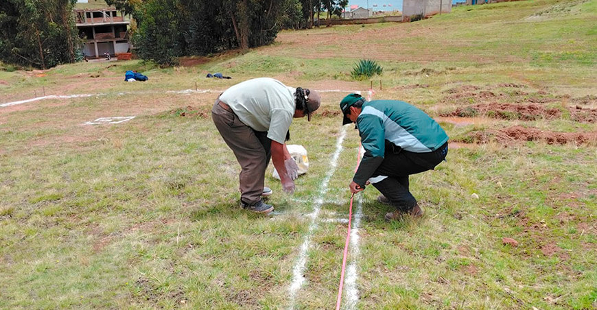 Amplían tamaño de módulos productivos para la producción de hortalizas y animales menores Puno Perú
