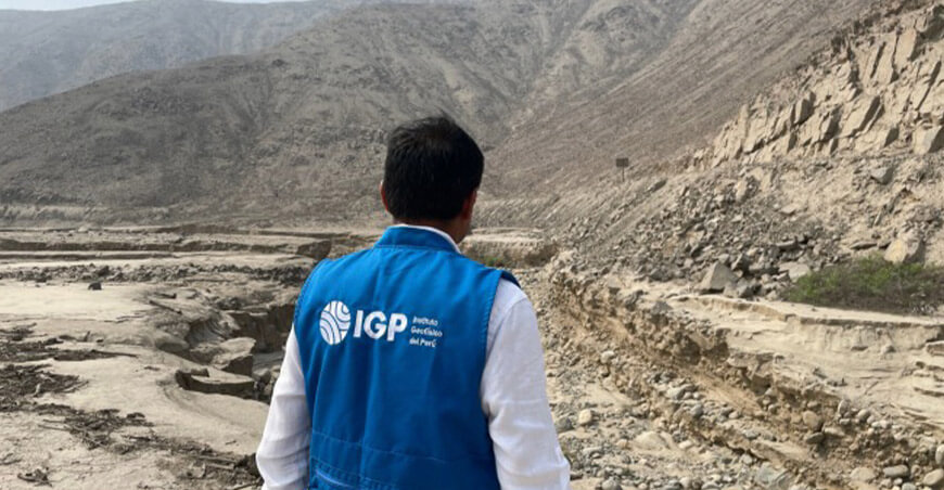 IGP refuerza vigilancia del sistema de monitoreo de huaicos en las quebradas Huaycoloro y Río Seco Lima Perú