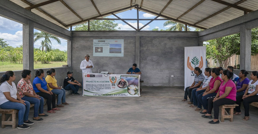 IIAP capacita a productores de Ucayali en manejo de peces amazónicos y bienestar animal