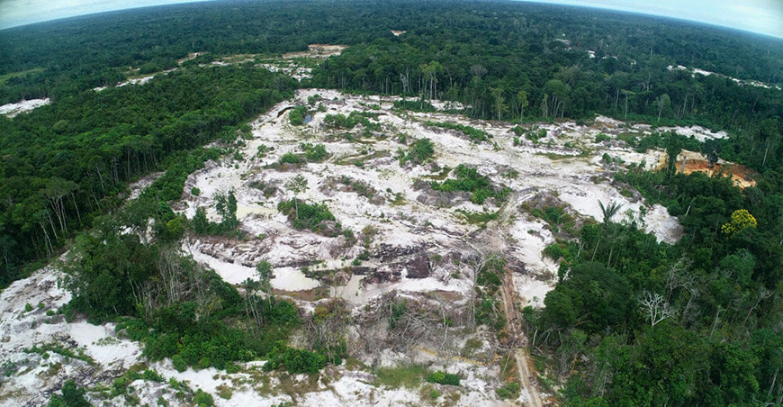 Minería no metálica ha afectado más de 8000 hectáreas de bosques de varillales en Loreto IIAP Perú