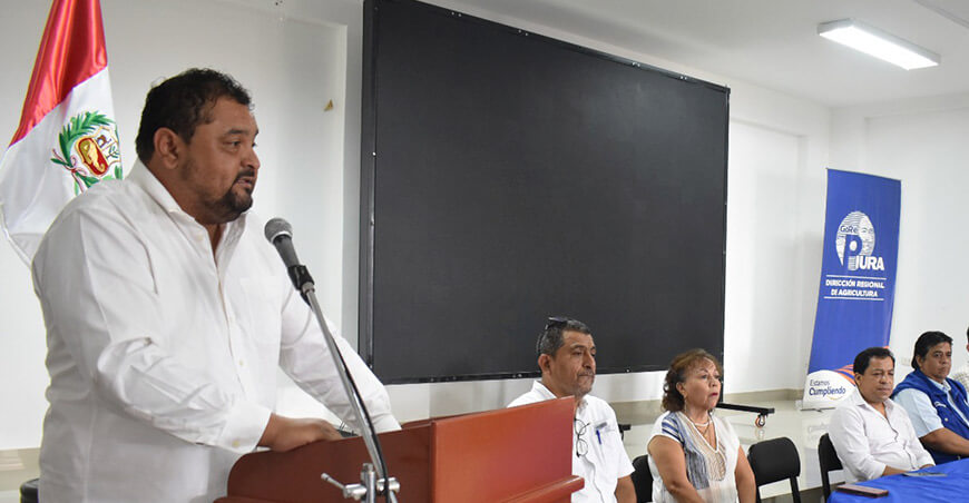 Ílich López Orozco es designado nuevo director regional de Agricultura de Piura