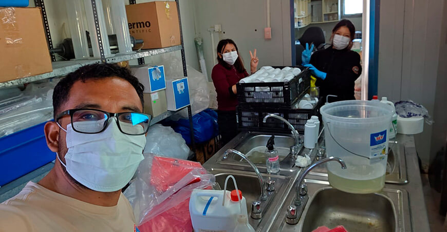 investigadores de la UNALM buscan compuestos con potencial anticancerígeno y antimicrobiano en la Trigésima Segunda Expedición Científica del Perú en la Antártida
