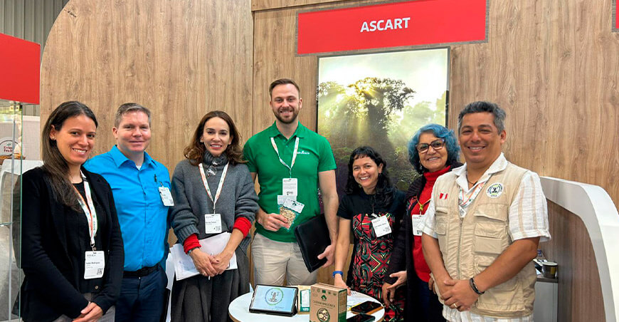 Productores de Madre de Dios posicionaron la castaña amazónica en la feria BIOFACH 2026