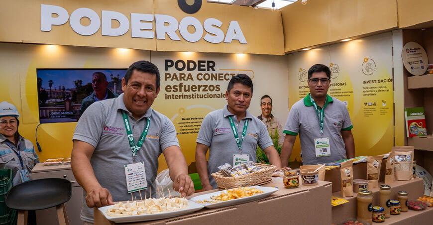 Minera Poderosa y Asociación Pataz estuvieron presentes en Agrofest Trujillo