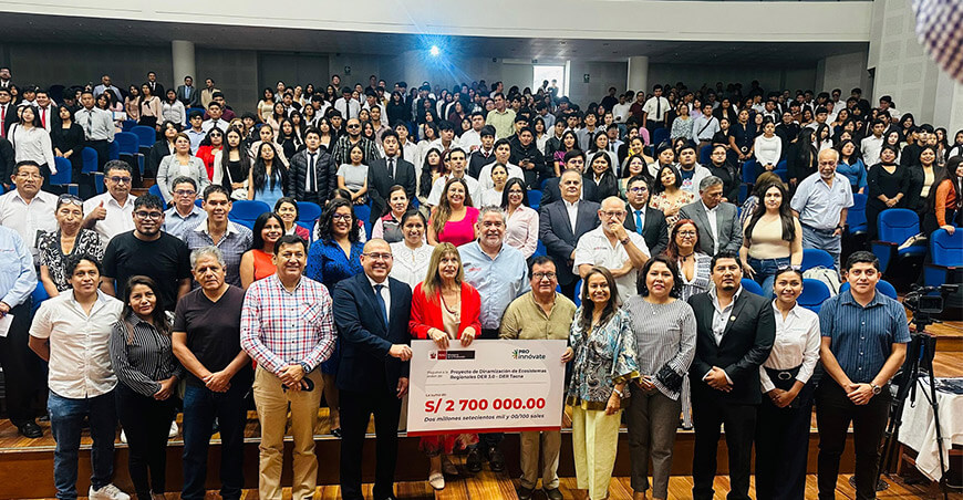 Destinan S/2.7 millones para fortalecer el ecosistema regional de innovación Tacna ProInnóvate Perú