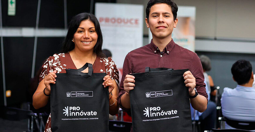 ProInnóvate, se otorga financiamiento y acompañamiento especializado a nuevas iniciativas empresariales, a través del Concurso StartUp Perú