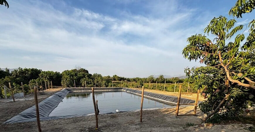 reservorios benefician a 1160 productores en San Lorenzo y Bajo Piura Perú