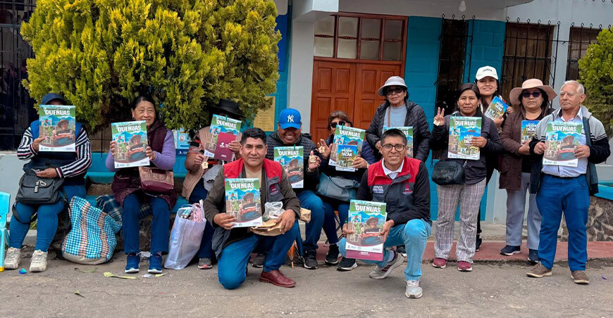 Sensibilizan sobre la importancia de los bosques relictos andinos Tacna Perú