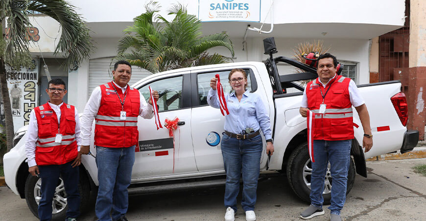 Sanipes refuerza el control sanitario de productos hidrobiológicos importados desde Ecuador en la frontera de Tumbes
