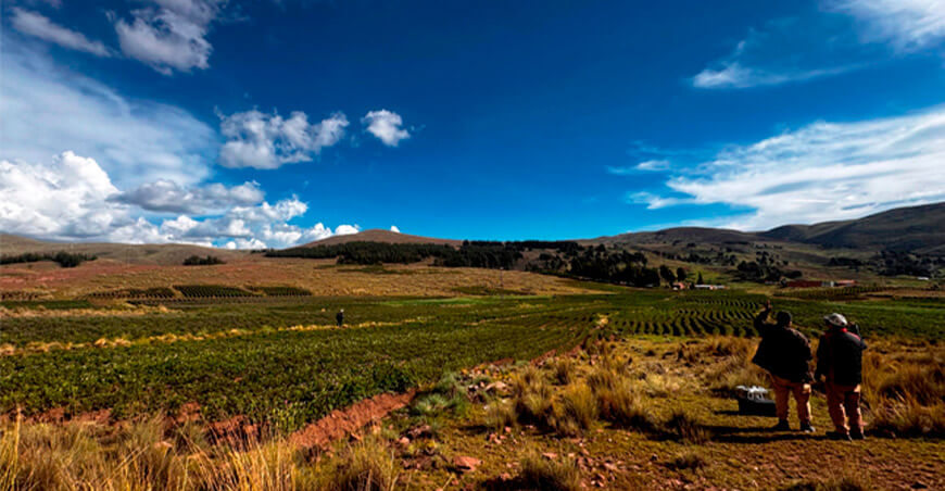 Senamhi inicia estudio agroclimático en Yanaoca para reducir la degradación de suelos Cusco Perú