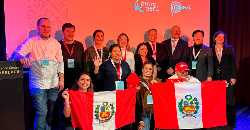 empresa peruana Tamshi participó en la feria internacional Chocoa en Países Bajos y destacó la calidad del cacao loretano