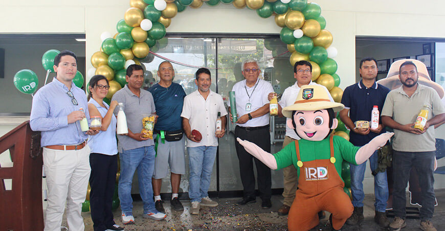 UNALM inaugura local de promoción y comercialización de productos de sus Institutos Regionales de Desarrollo