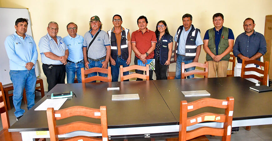 Autoridades articulan acciones frente a la proliferación del caracol manzano en cultivos de arroz en el valle Jequetepeque Perú