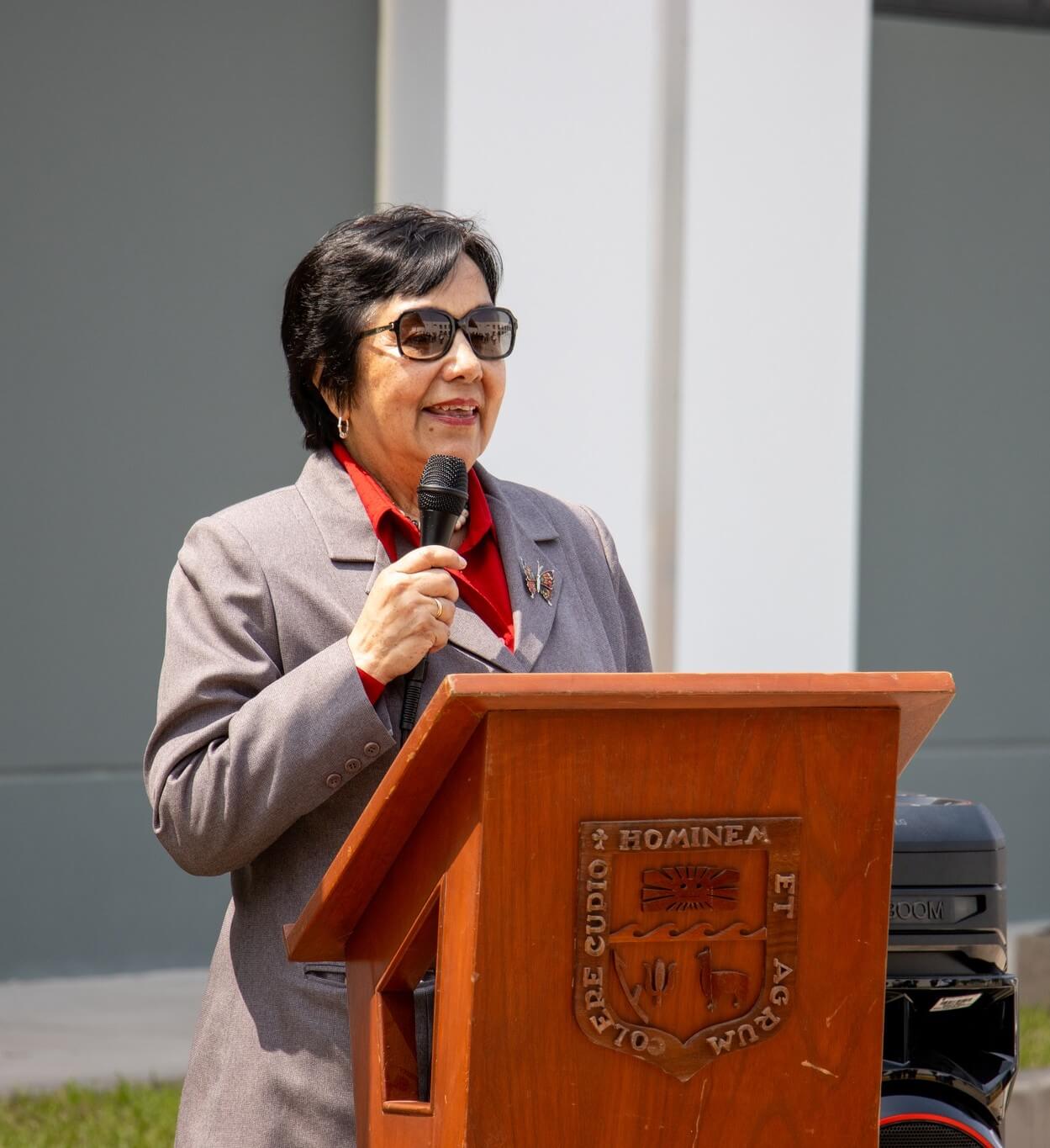 Blga. Clorinda Vergara Cobián, directora del Museo de Entomología Klaus Raven Büller de la Universidad Nacional Agraria La Molina.