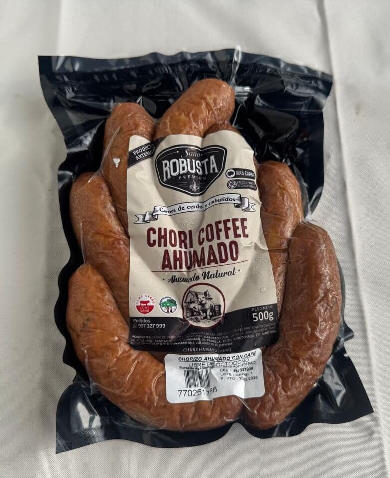Chori Coffee: Gracias a un cuidadoso proceso de elaboración, el uso de materia prima de calidad y una apuesta decidida por la innovación, los chorizos con café se han posicionado en poco tiempo como productos gourmet o de delicatessen.