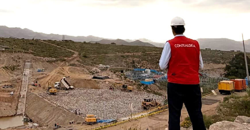 Contraloría alerta por sobrecosto que supera el límite legal en obra de represa Quichinihuaya Arequipa Perú