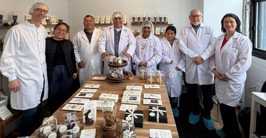 Cacao de Amazonas representó al Perú en el Salón du Chocolat de Montreal en Canadá con la representación de la Cooperativa Agraria Yakatheo del Amazonas