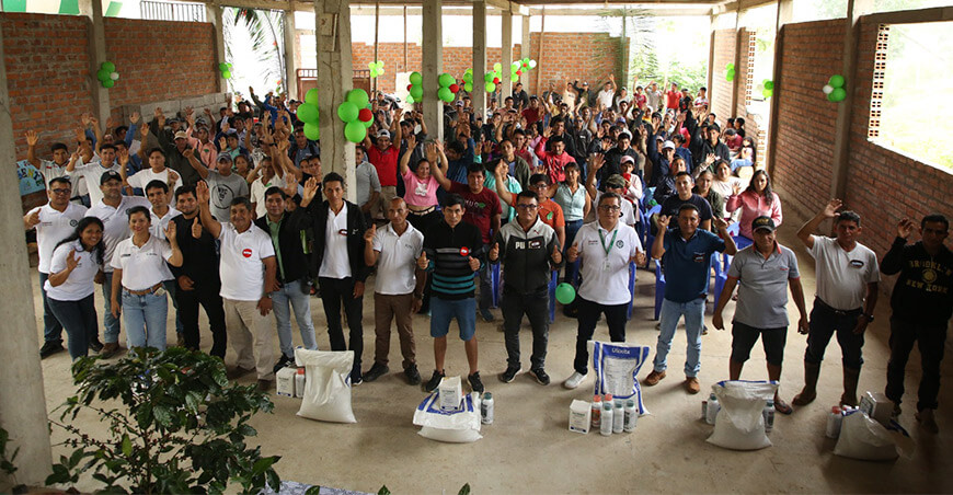 Devida inicia actividades productivas para beneficiar a 6873 familias de San Martín Perú