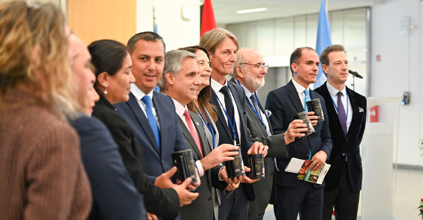 Devida Perú Cafetaleras de Pasco y empresa privada presentan café peruano en Austria