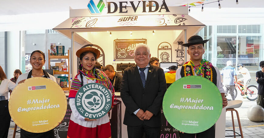 Productoras de Amazonas y Pasco participan en la Expoferia “Thaskiy Mujer Emprendedora