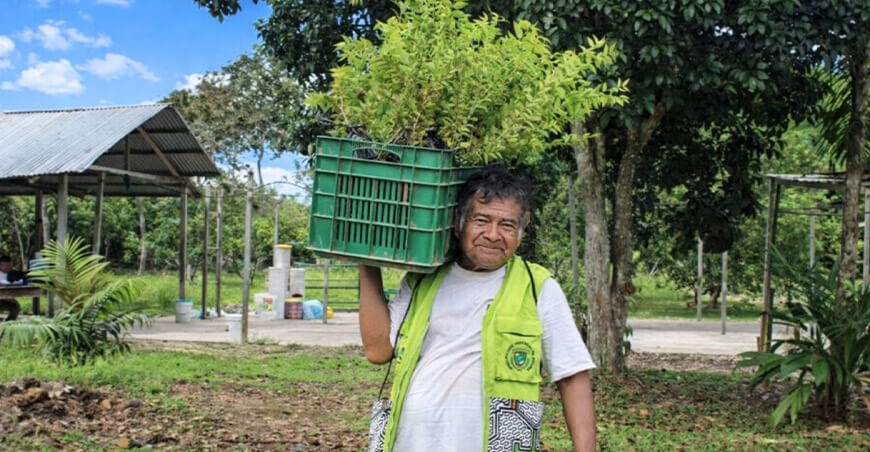 Familias participan en estudio sobre agroforestería y mejora productiva Huánuco Perú IIAP