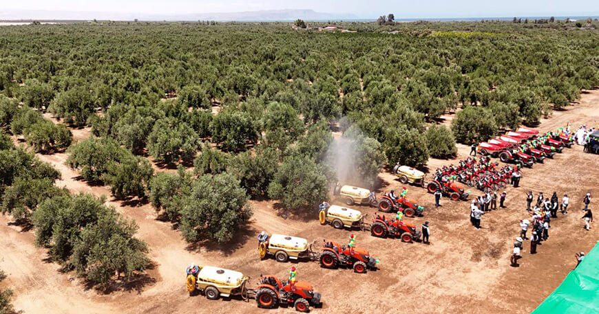 Proyecto Olivo 2026 incorpora tractores, pulverizadoras y chipeadoras con inversión superior a S/ 2.5 millones para fortalecer la competitividad agrícola Tacna