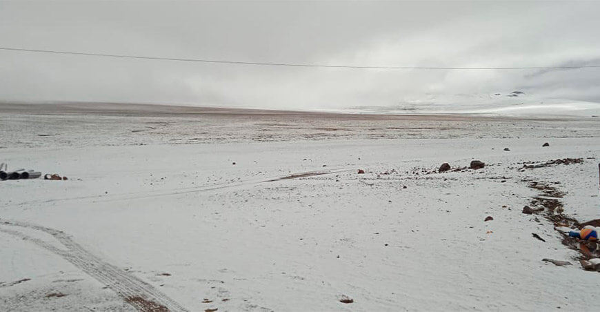 nevada nieve Moquegua Perú