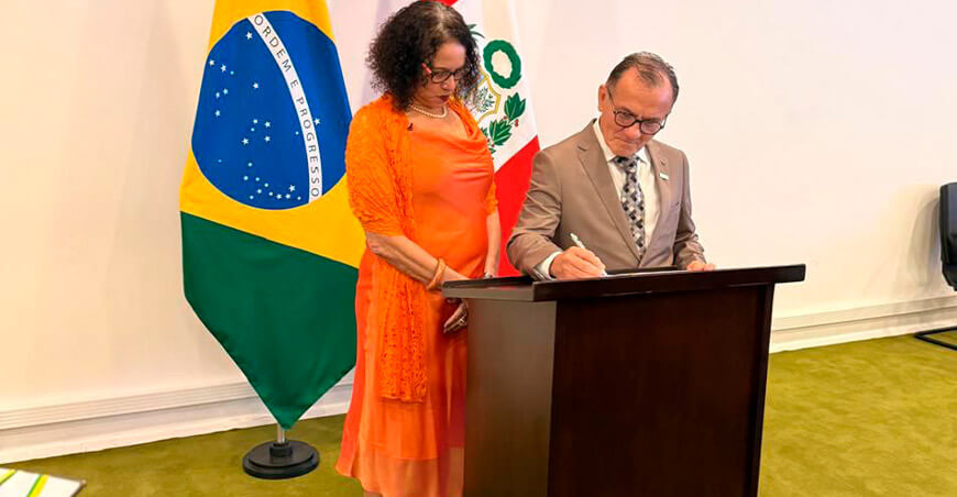Perú y Brasil firman histórico acuerdo de cooperación científica para liderar la innovación y proteger la Amazonía