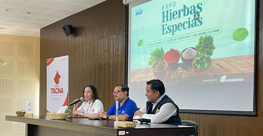 Perú exportación de hierbas aromáticas especiales peruanas