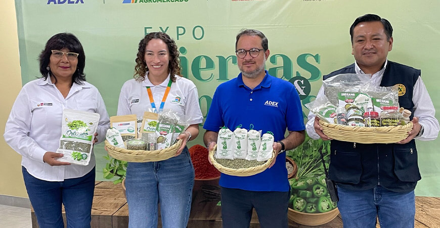 Perú exportación de hierbas aromáticas especiales peruanas