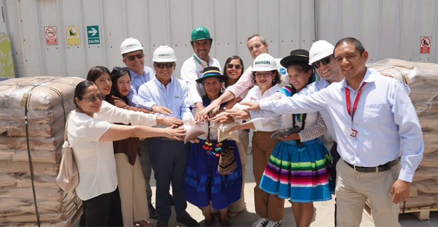 Productoras Andahuaylas exportan 50 toneladas de quinua a Holanda