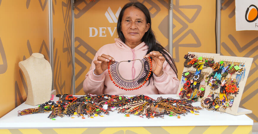 productoras de Desarrollo Alternativo participarán en la Expoferia “Thaskiy Mujer Emprendedora” Lima Perú Devida