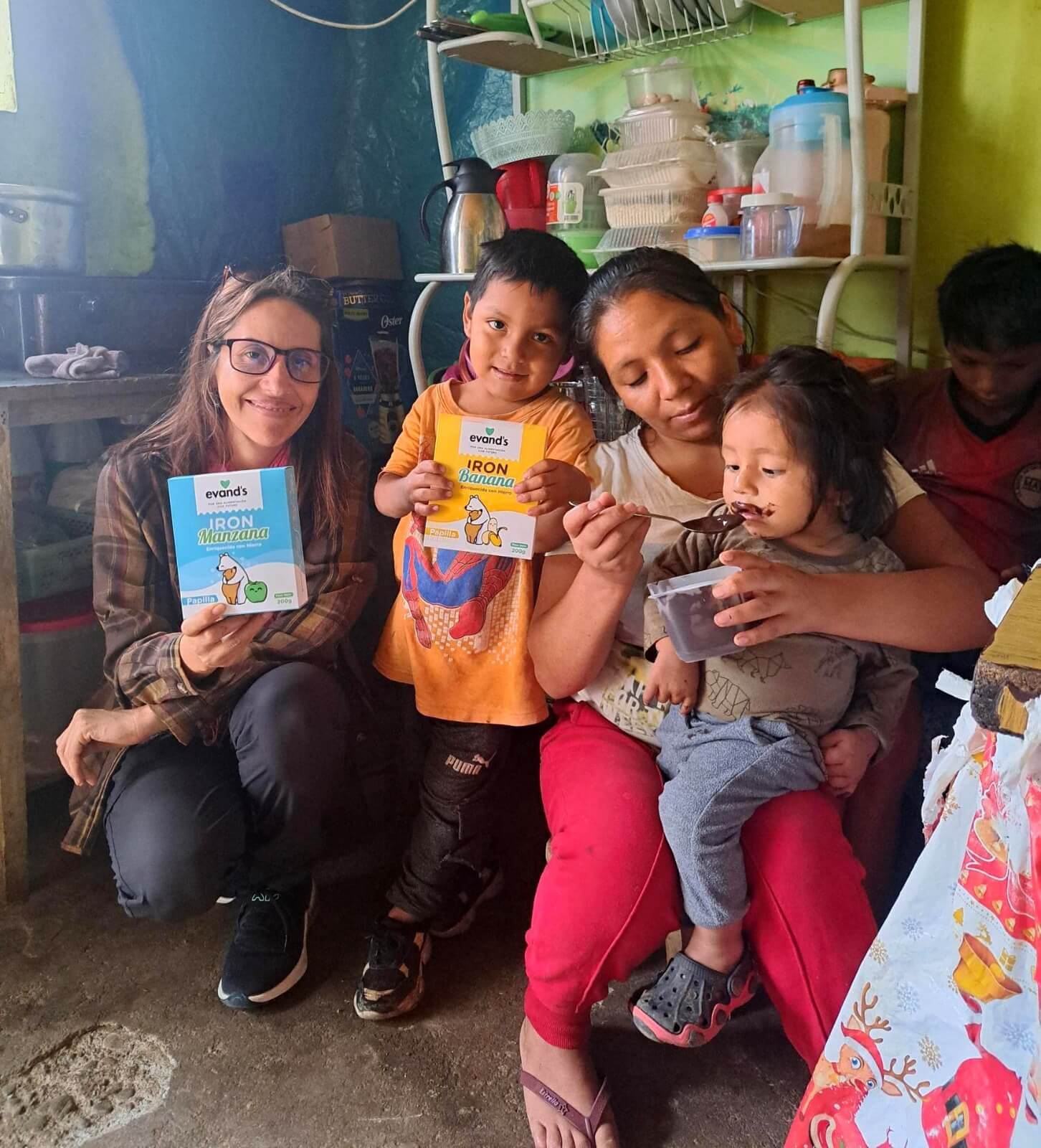 startup Evand's reduce anemia en 1400 niños de Huánuco Perú