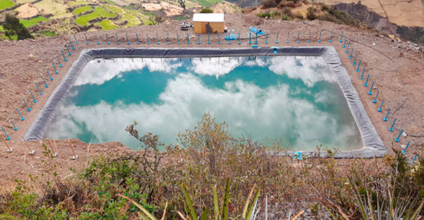 Reservorios Áncash Perú