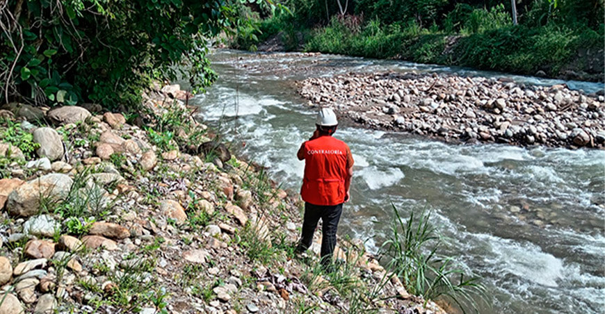 Descolmatación del río Tazo Grande está incompleta y expone cultivos a posibles inundaciones Huánuco Perú