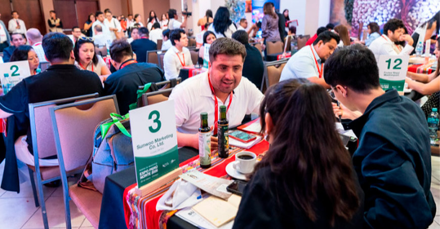 Rueda de negocios de Expo Perú Norte