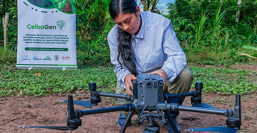 UNTRM impulsa investigación forestal con tecnología LiDAR en la región San Martín Perú 