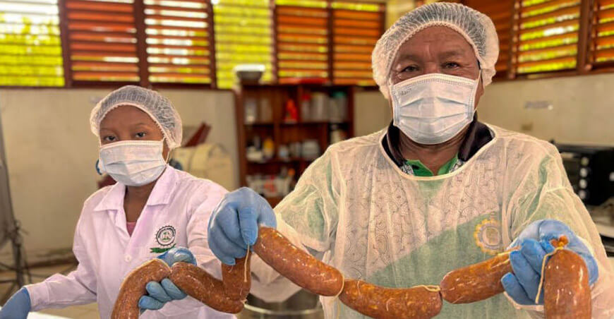 Comunidades de Purús impulsan el aprovechamiento sostenible de la carne de monte Ucayali Perú ITP