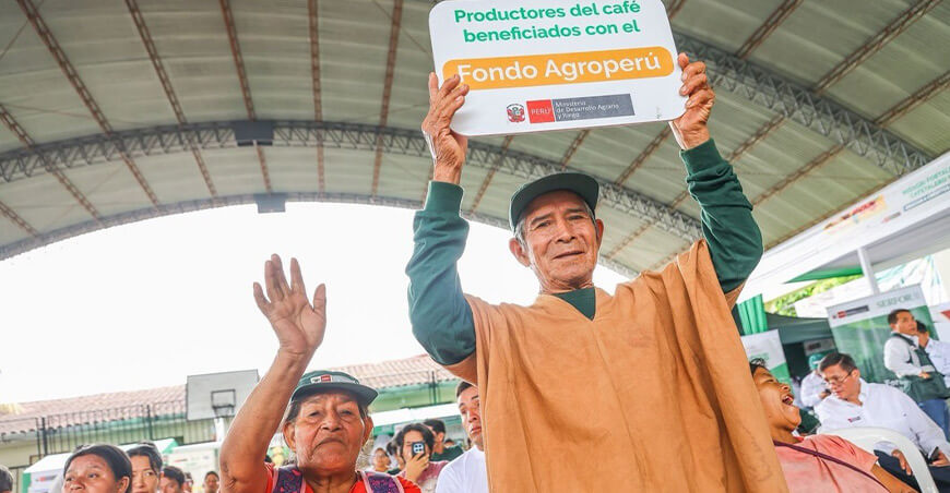 Midagri entregó créditos de más de S/31 millones a organizaciones de café y cacao en la selva central