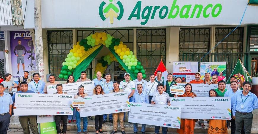 Midagri entregó créditos de más de S/31 millones a organizaciones de café y cacao en la selva central