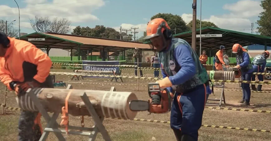 Husqvarna lanza el Campeonato Nacional de Motosierras en Perú y el ganador viajará a Brasil