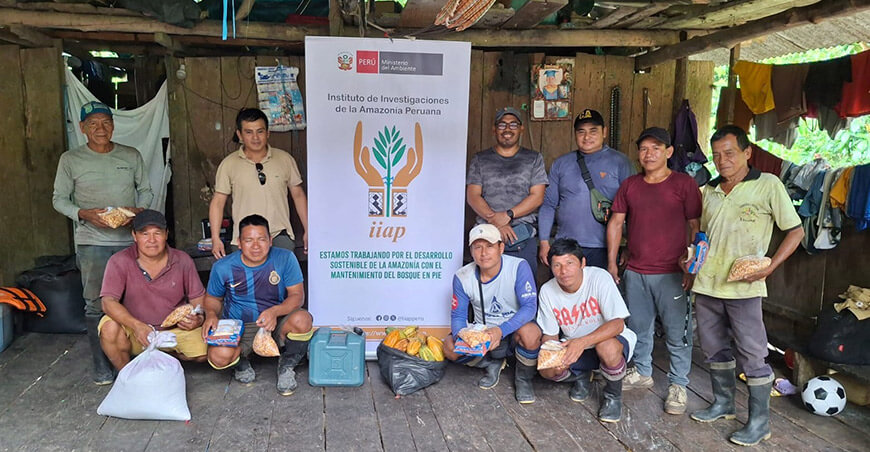 IIAP sistemas agroforestales Entregan más de 2300 plantones forestales y semillas para fortalecer la campaña agrícola Loreto Perú